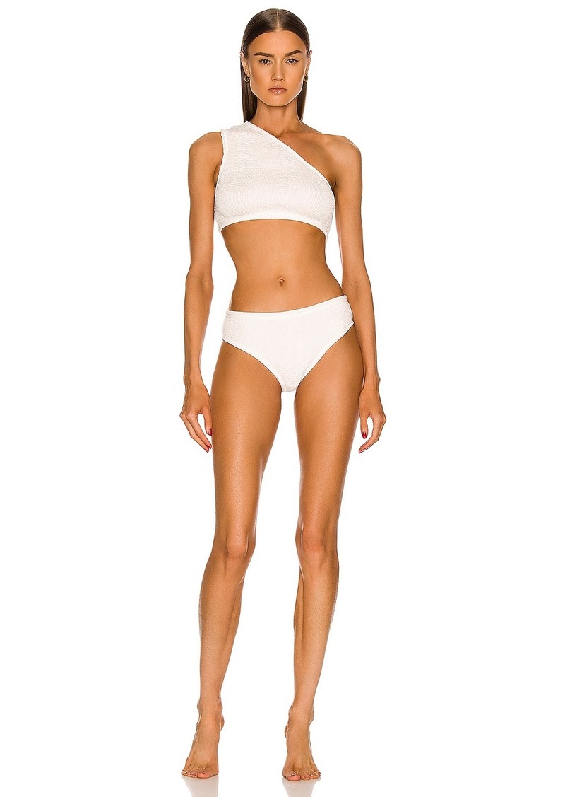 Bottega Veneta Nylon Crinkle Bikini Set