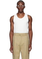 Bottega Veneta Off-White Rib Tank Top