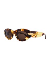 Bottega Veneta Oval Sunglasses