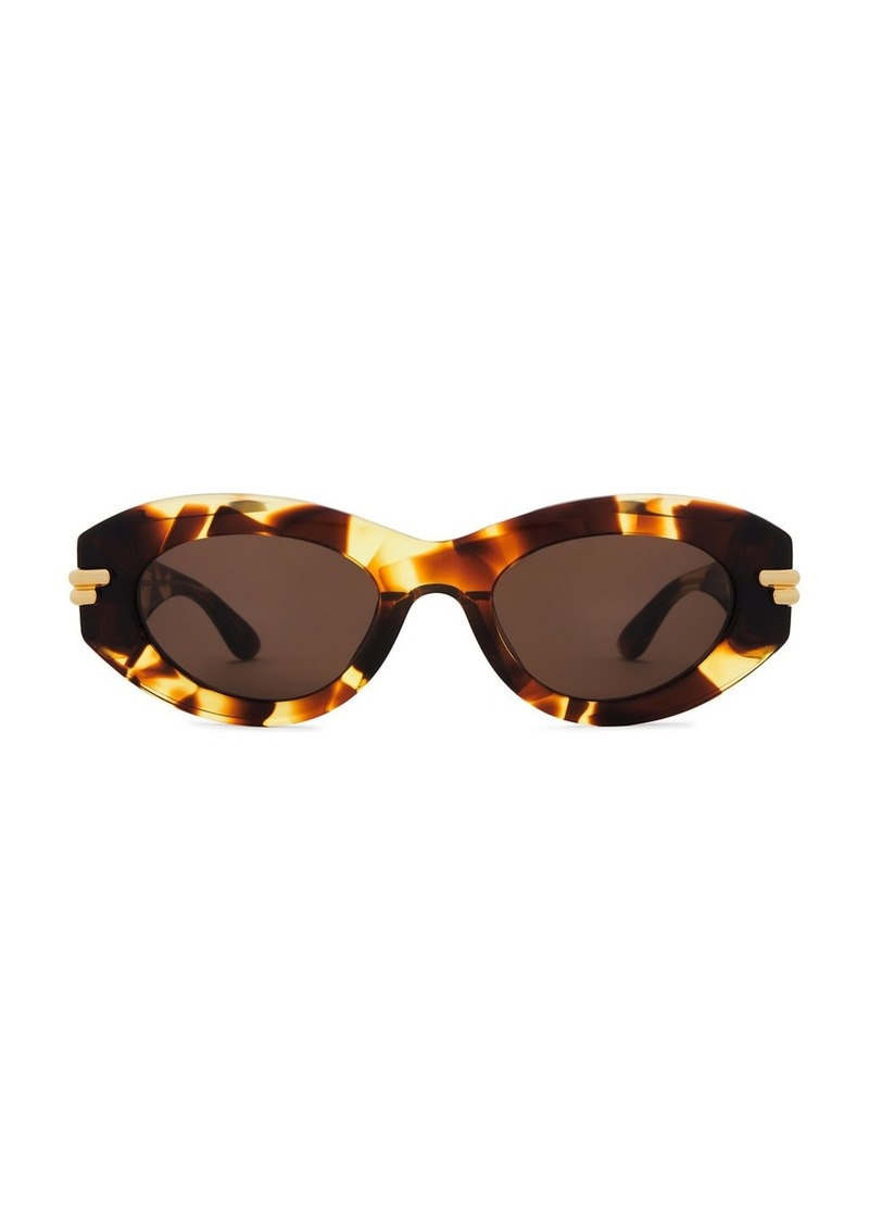 Bottega Veneta Oval Sunglasses