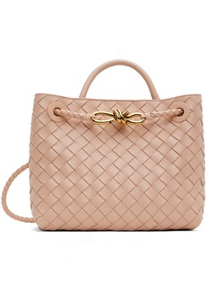 Bottega Veneta Pink Small Andiamo Bag