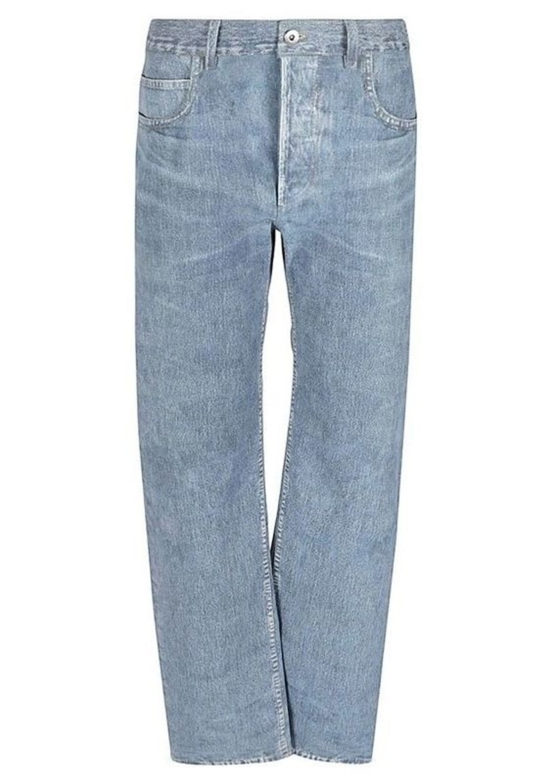 BOTTEGA VENETA Printed denim jeans