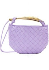 Bottega Veneta Purple Mini Sardine Bag