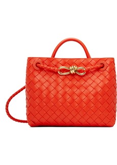 Bottega Veneta Red Small Andiamo Bag