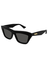 Bottega Veneta Classic Ribbon Cat Eye Sunglasses