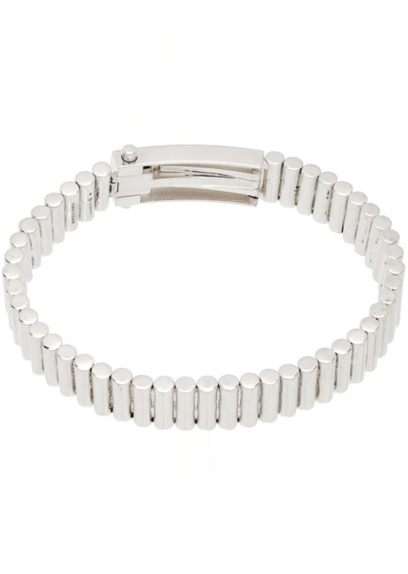 Bottega Veneta Silver Polished Bracelet