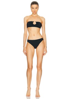 Bottega Veneta Strapless Bikini Set