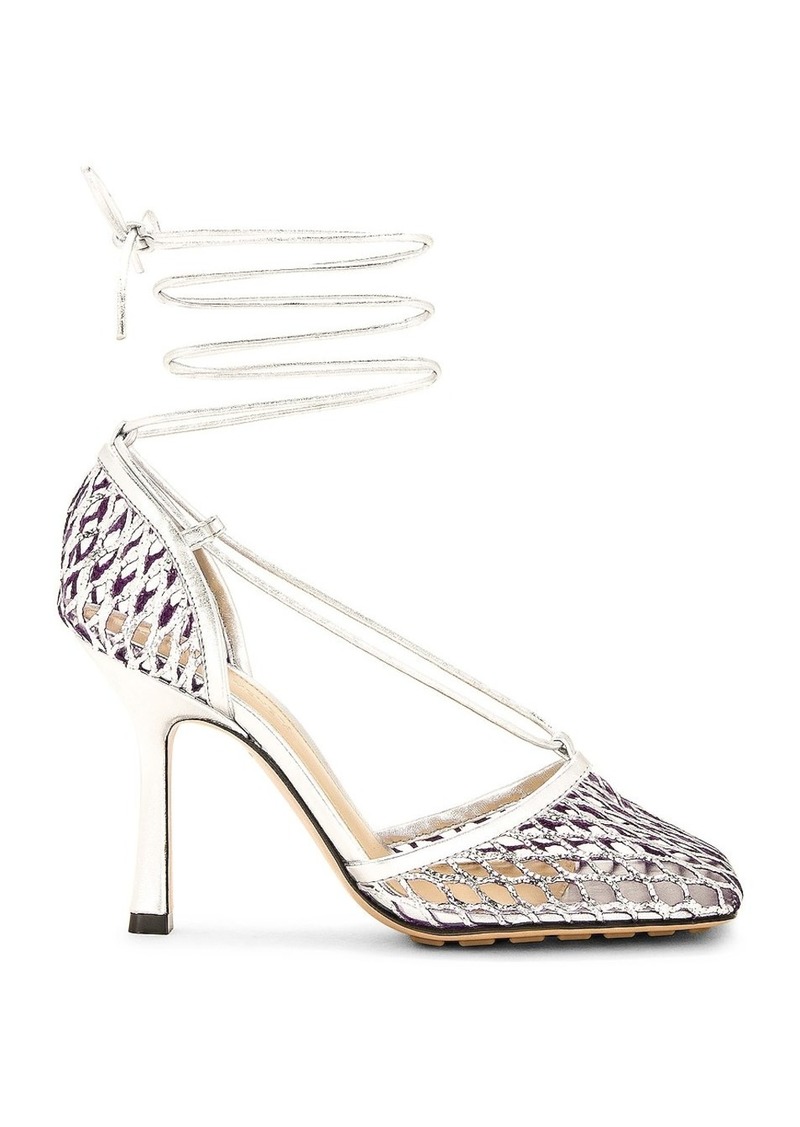 Bottega Veneta Stretch Lace Up Sandal