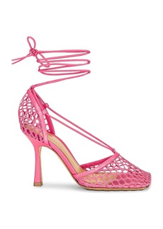 Bottega Veneta Stretch Lace-Up Sandals