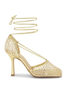 Bottega Veneta Stretch Lace-Up Sandals