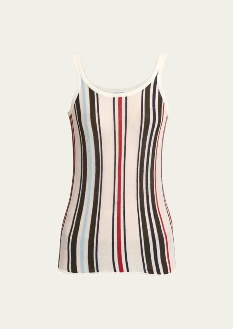 Bottega Veneta Stripe Knit Top