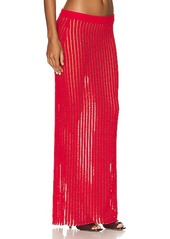 Bottega Veneta Stripes Long Skirt