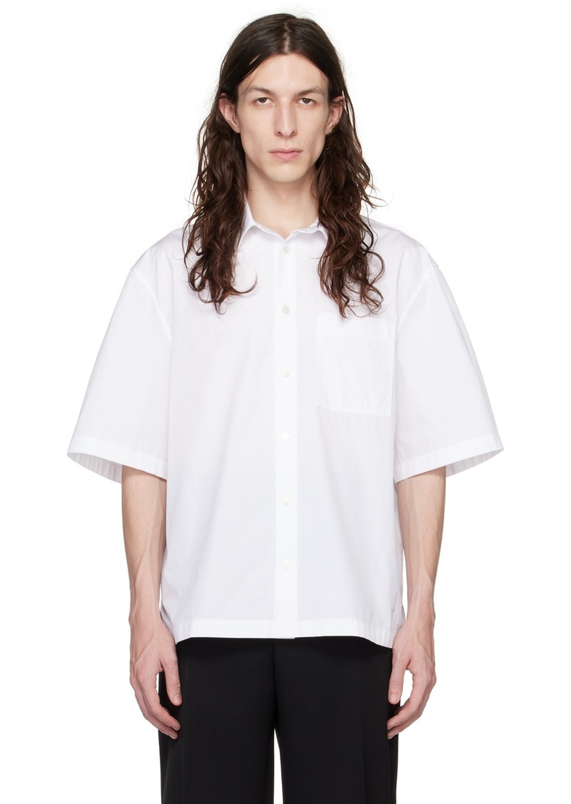 Bottega Veneta White Buttoned Shirt