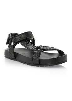 Bottega Veneta Women's Leather Flat Sandals