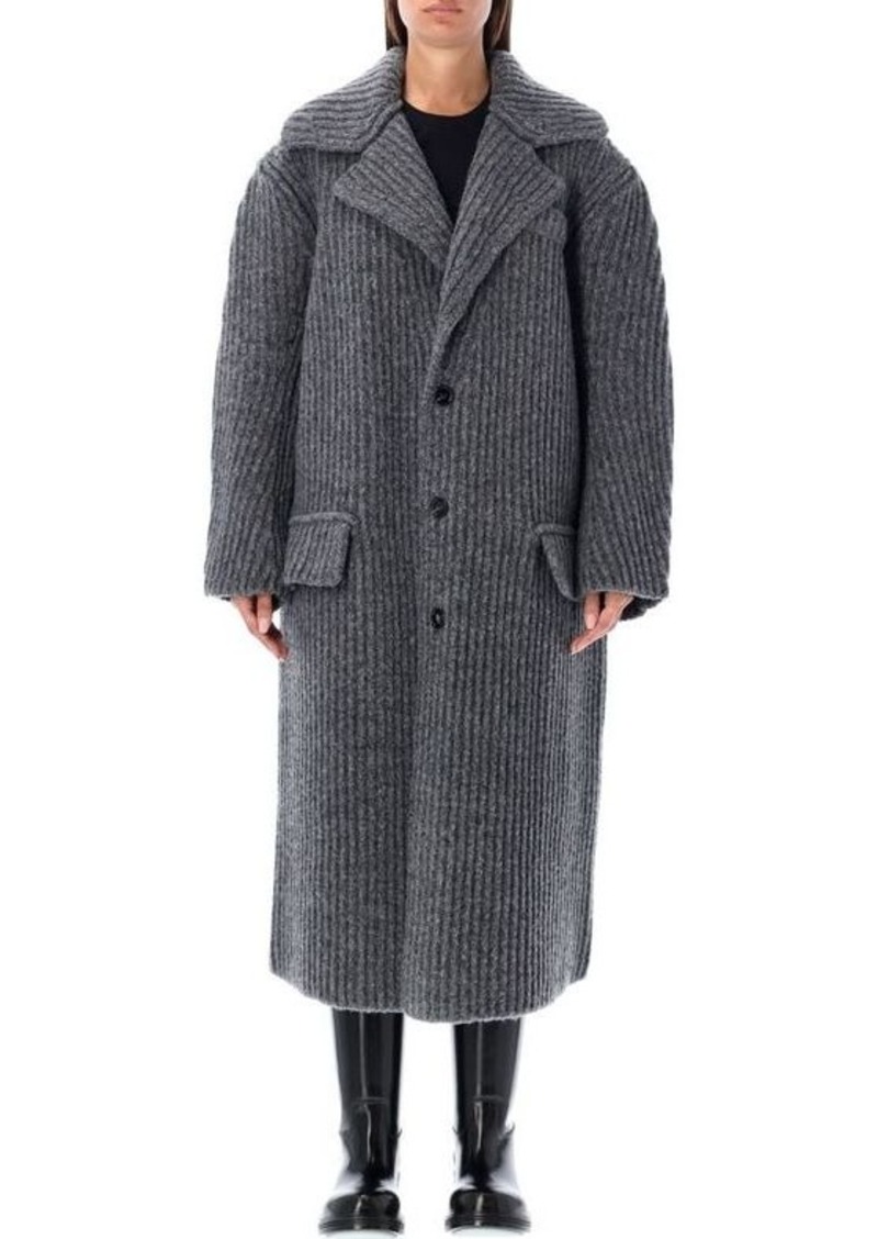 BOTTEGA VENETA Wool knit coat