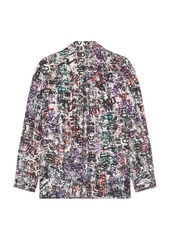 Bottega Veneta Wool Memory Print Shirt