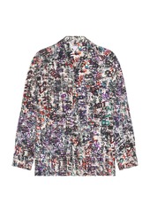 Bottega Veneta Wool Memory Print Shirt