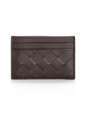 Bottega Veneta Woven Leather Card Case 