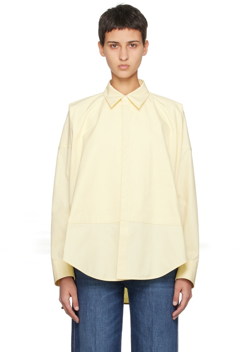 Bottega Veneta Yellow Compact Shirt