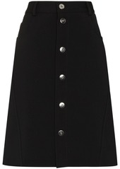 Bottega Veneta A-line buttoned skirt