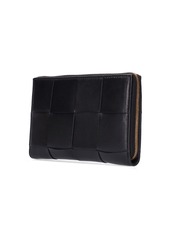 Bottega Veneta Cassette Leather Zip Around Wallet