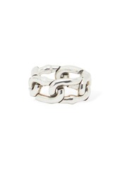 Bottega Veneta Chain Silver Ring