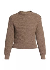 Bottega Veneta Chevron Alpaca Sweater