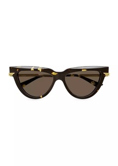 Bottega Veneta Combi 54MM Cat-Eye Sunglasses