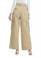 Bottega Veneta Compact Cotton Twill Trousers