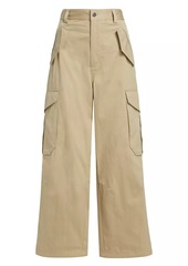 Bottega Veneta Compact Cotton Twill Trousers