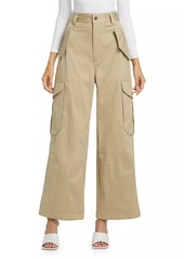 Bottega Veneta Compact Cotton Twill Trousers