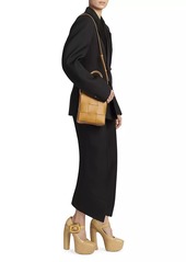Bottega Veneta Compact Wool Flat-Front Trousers