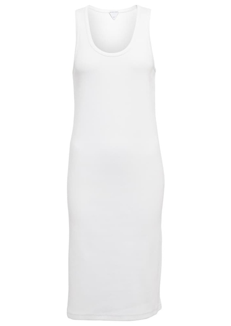 Bottega Veneta Cotton-blend jersey tank dress