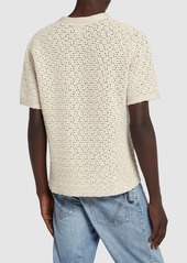 Bottega Veneta Cotton Crochet T-shirt