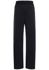 Bottega Veneta Double Layer Tech Nylon Wide Leg Pants