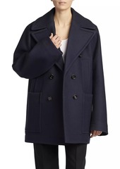 Bottega Veneta Felted Wool Double-Breasted Coat