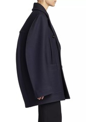 Bottega Veneta Felted Wool Double-Breasted Coat