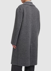 Bottega Veneta Felted Wool Knitted Coat