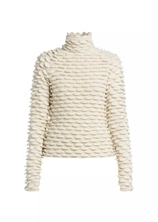 Bottega Veneta Fish Scale Wool-Blend Sweater
