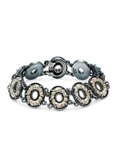 Bottega Veneta Geo Sterling Silver Bracelet