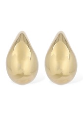 Bottega Veneta Gold Finish Sterling Silver Earrings
