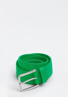 Bottega Veneta Green leather belt