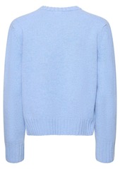 Bottega Veneta Heavy Wool Sweater W/ Knot Buttons