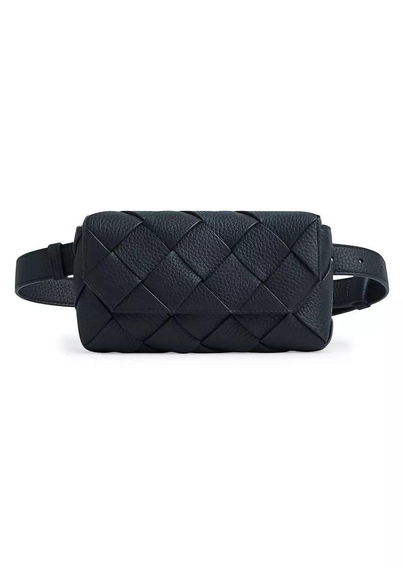 Bottega Veneta Intreccio Leather Belt Bag