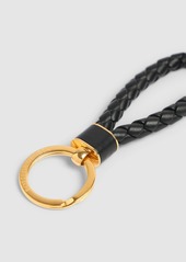 Bottega Veneta Intreccio Leather Key Ring