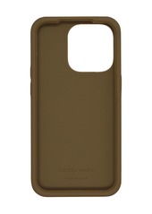 Bottega Veneta Intreccio Silicone Iphone 14 Pro Case