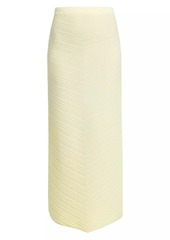 Bottega Veneta Knit Cotton-Blend Maxi Skirt