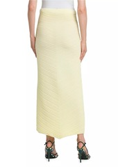 Bottega Veneta Knit Cotton-Blend Maxi Skirt