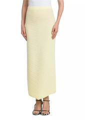 Bottega Veneta Knit Cotton-Blend Maxi Skirt