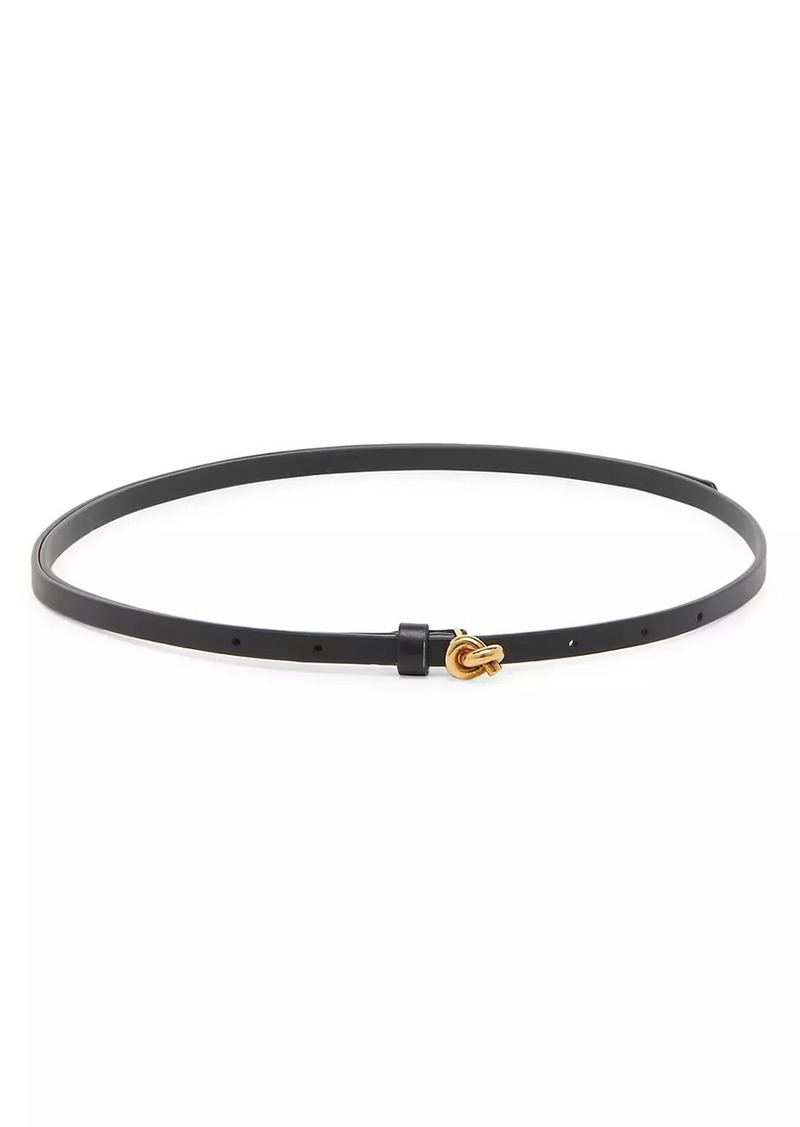 Bottega Veneta Knot Leather Belt